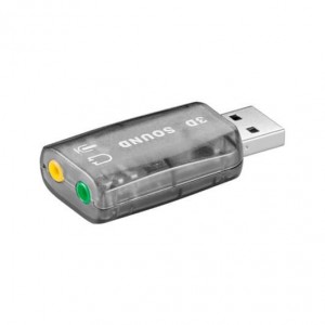 TARJETA DE SONIDO GOOBAY EXT 2X3.5MM