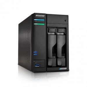 NAS SERVIDOR ASUSTOR AS6702T 2BAY NAS 4GB RAM 2.5G