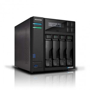 NAS SERVIDOR ASUSTOR AS6704T 4BAY NAS 4GB RAM 2.5G
