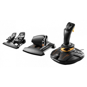 Thrustmaster T.16000M FCS Flight Pack Palanca de mando Mac,PC Analógico/Digital USB Negro