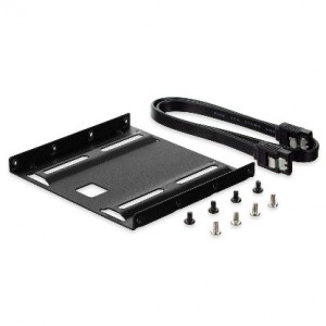 Ewent EW7007 panel bahía disco duro 8,89 cm (3.5") Negro
