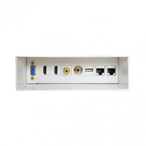 CAJA DE CONEXIONES AUDIOVISUAL AISENS BLANCO