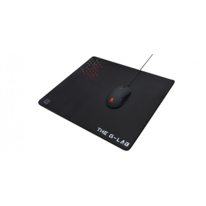 The G-Lab PAD CAESIUM Alfombrilla de ratón para juegos Negro, Multicolor