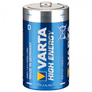 PILAS ALCALINAS VARTA D (PACK 2)