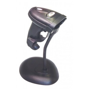Posiflex Scanner 10POS Lector de códigos de barras portátil 1D Laser Negro