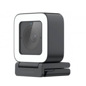 HIKVISION LIVE WEBCAM 8MP / 4K  3840*2160 / ILUMINACION INCORPORADA / MICROFONO / USB 2.0/3.0 / 3.6 MM LENTE / ZOOM DIGITAL / INCLUYE TRIPODE/ 300614936 (DS-UL8)
