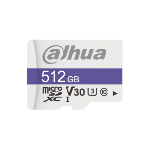 512GB MICROSD CARD, READ SPEED UP TO 100 MB/S, WRITE SPEED UP TO 80 MB/S, SPEED CLASS C10, U3, V30, TBW 70TB (DHI-TF-C100/512GB)