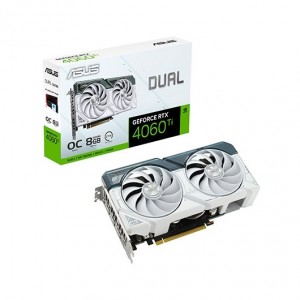TARJETA GRÁFICA ASUS RTX 4060TI DUAL OC 8G GDDR6X WHITE