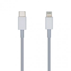 CABLE LIGHTNING A USB AISENS PARA APPLE 1M BLANCO
