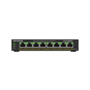 HUB SWITCH 8 PTOS NETGEAR GS308EPP-100PES