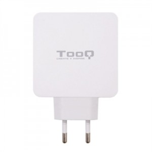 Tooq Cargador de pared doble USB-C PD+ USB A