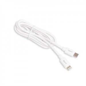 iggual cable USB-C/Lightning 100 cm blanco Q3.0 3A