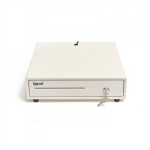 iggual Cajón portamonedas IRON-10W 38cm 4+6 blanco