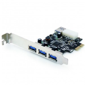 Tarjeta pci express con 3 puertos