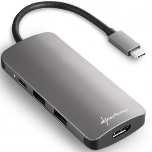 Hub usb sharkoon 3x3.0 type c