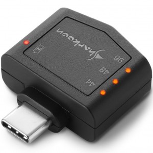 Tarjeta sonido sharkoon dac pd usb - c
