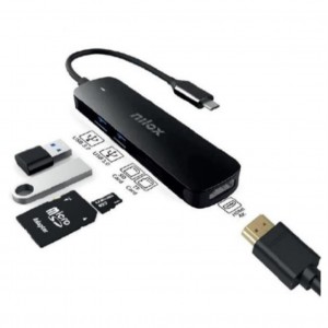 Dock nilox 1 x usb tipo