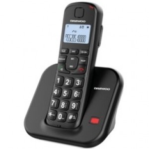 Telefono inalambrico dect daewoo dtd - 7200 negro