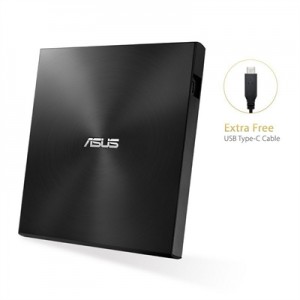 Asus DVD-RW SDRW-08U9M-U Slim Negra USB 13.9mm