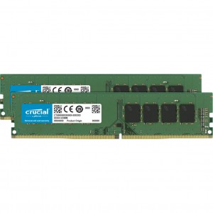Memoria ddr4 64gb 2x32gb crucial udimm