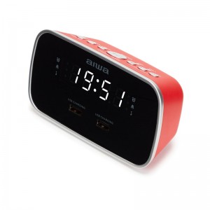 Radio reloj despertador aiwa cru - 19 1.5w
