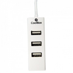 CoolBox HUB externo 4 PTOS USB 2.0
