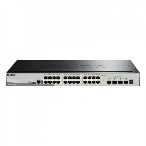 D-Link DGS-1510-28X/E Switch L2 24xGB 4x10Gb SFP+
