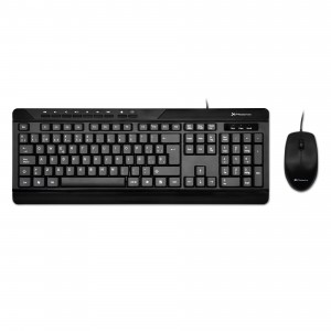Combo teclado qwerty español multimedia phoenix