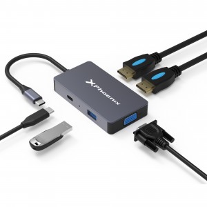Docking statión portable hub usb tipo