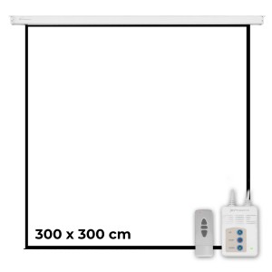 Pantalla electrica videoproyector pared y techo