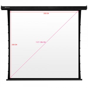 Pantalla electrica videoproyector pared y techo