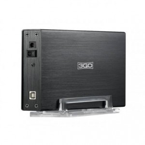 Caja Externa para Disco Duro de 3.5" 3GO HDD35BKIS/ USB 2.0