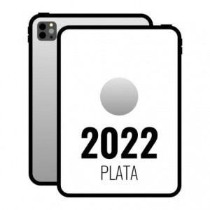 Apple iPad Pro 12.9" 2022 6th WiFi Cell/ 5G/ M2/ 256GB/ Plata - MP213TY/A