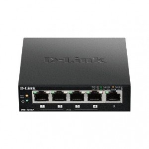 Switch D-Link DES-1005P 5 Puertos/ RJ45 10/100Mbps PoE