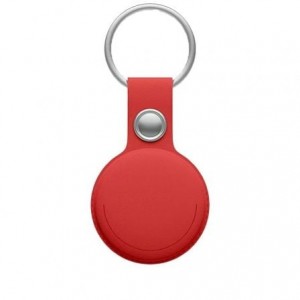Localizador Leotec Mitag LETAG01R compatible con Apple/ Incluye Llavero/ Rojo
