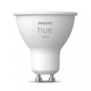 Bombilla Led Inteligente Philips Hue/ Casquillo GU10/ 5,2W/ 400 Lúmenes/ 2700K/ Precisa Philips Hue Bridge