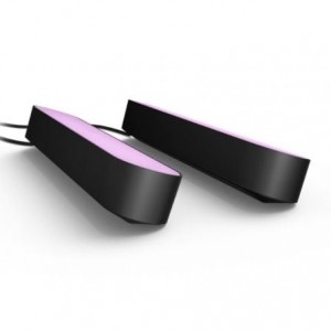 Lámpara Inteligente Philips Hue White and Colour Ambiance Play light bar/ Pack 2/ Negra/ Precisa Philips Hue Bridge