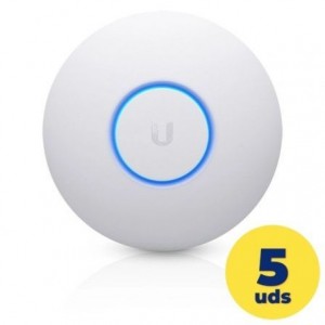 Punto de Acceso Ubiquiti UAP-NANOHD-5/ 5 unidades