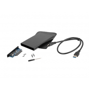 CAJA EXTERNA NATEC RHINO DISCO DURO 2,5" USB 2.0 SATA NEGRA