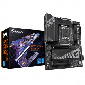PLACA BASE GIGABYTE B760 AORUS ELITE AX 1700 MATX 4XDDR5