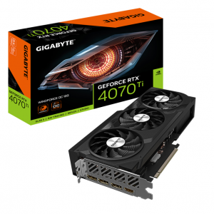 TARJETA GRAFICA GIGABYTE RTX 4070 TI WINDFORCE OC 12GB